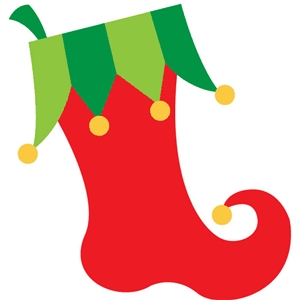 Silhouette Design Store View Design 34299 Elf Stocking