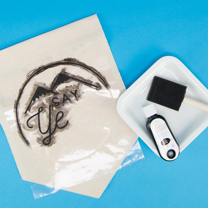 Silhouette Vinyl Stencil