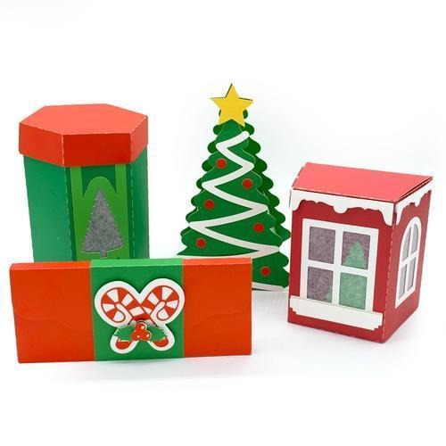Silhouette Design Store - View Project #3473 : Christmas Boxes