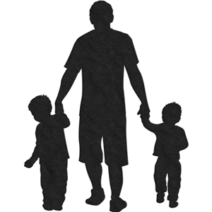 Free Free 127 Dad Walking With Son And Daughter Svg SVG PNG EPS DXF File
