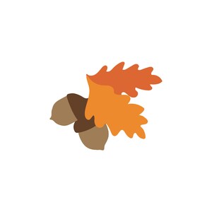 Acorns and Leaves