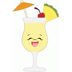 Silhouette Design Store - View Design #92210: pina colada