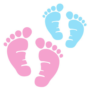 Free Free 147 Silhouette Baby Footprint Svg SVG PNG EPS DXF File