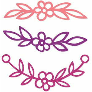 Download Silhouette Design Store - View Design #73291: floral ...