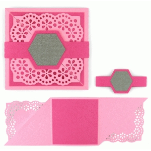silhouette design store view design 63762 tri fold card square lace