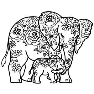 Download Silhouette Design Store Search Designs Baby Elephant