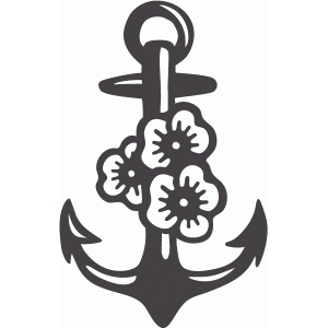 Download Silhouette Design Store - View Design #63623: anchor with ...