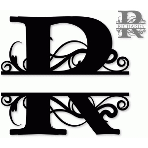 Download Silhouette Design Store - View Design #55063: 'r' monogram
