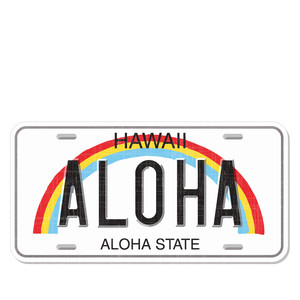 Silhouette Design Store - View Design #267804: hawaii license plate