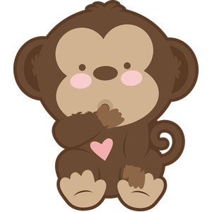 Download Silhouette Design Store View Design 121214 Baby Monkey