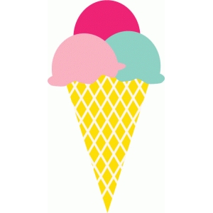 Silhouette Design Store - View Design #51234: ice cream cone