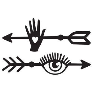 Silhouette Design Store - View Design #208754: tribal arrow set