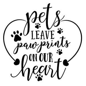 Download Silhouette Design Store Search Designs Paw Print Borders SVG, PNG, EPS, DXF File