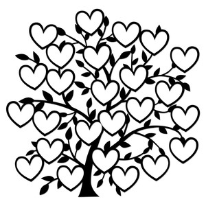 Free Free 93 Heart Family Tree Svg SVG PNG EPS DXF File