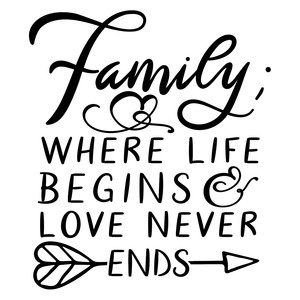 Silhouette Design Store Family Friends
