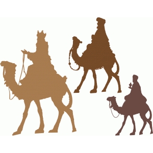 Silhouette Design Store - View Design #36305: wise men