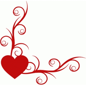 Download Silhouette Design Store - View Design #72525: heart corner ...