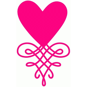 Silhouette Design Store - View Design #53675: fancy heart