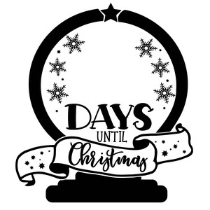 Download Silhouette Design Store - View Design #274306: days until ...