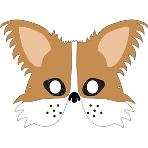 Silhouette Design Store - View Design #32906: chihuahua mask