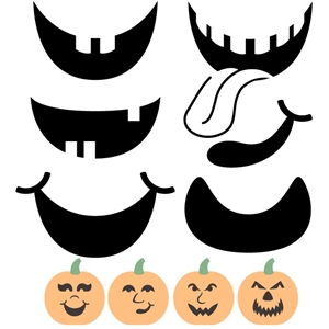 Silhouette Design Store - View Design #22116: build a jack-o-lantern ...