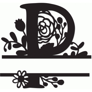 Download Silhouette Design Store Search Designs Split Monogram P