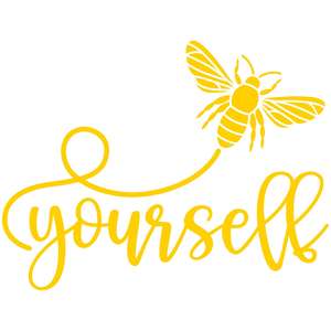 Free Bee Yourself Svg