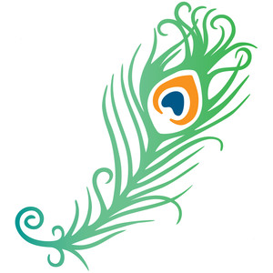 Download Silhouette Design Store - View Design #203866: peacock feather
