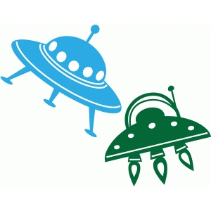 Silhouette Design Store - View Design #41296: ufos
