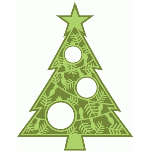 Christmas Tree Three Photo Frame Christmas Tree Three Photo Frame