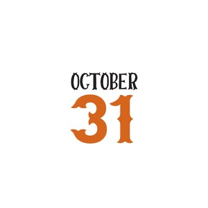 October 31