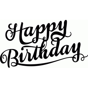 silhouette design store view design 96008 happy birthday calligraphy happy birthday design