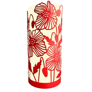 Silhouette Design Store - View Design #381168: icelandic poppy flower lantern