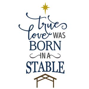 Silhouette Design Store - View Design #104878: true love was born in a