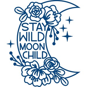 Free Free Stay Wild Moon Child Svg Free 98 SVG PNG EPS DXF File