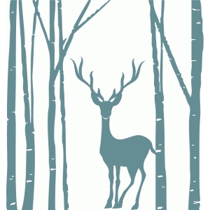 Download Silhouette Design Store - View Design #70878: birch trees ...