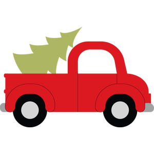 Silhouette Design Store Search Designs Christmas Tree Truck