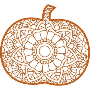 Download Silhouette Design Store Search Designs Autumn Mandala Filled Pumpkin