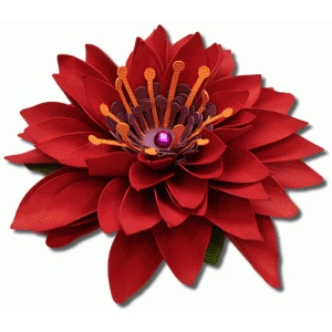 Silhouette Design Store Search Designs 3d Large Mum Flowers