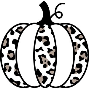 Leopard Print Pumpkin