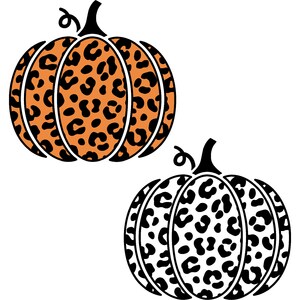 Leopard Print Pumpkin