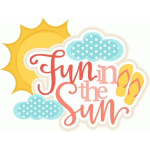 silhouette design store view design 79939 fun in the sun title