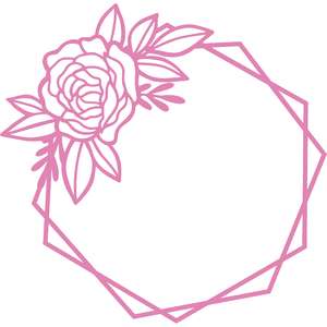 Download Silhouette Design Store Search Designs Floral Monogram D