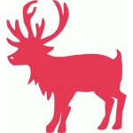 Silhouette Design Store - Search Designs : reindeer